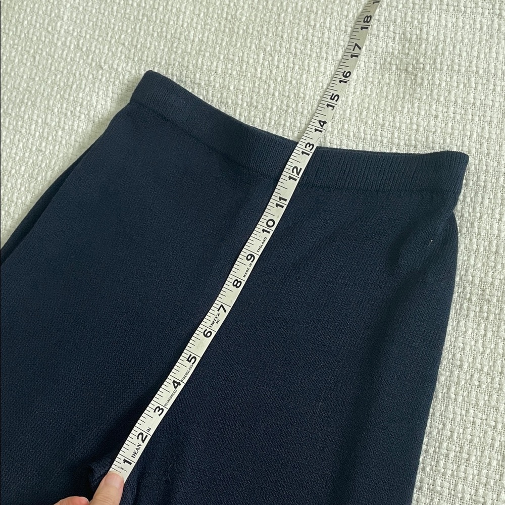 ST. JOHN knit Women's Pants midnight blue size small - Picture 5 of 15